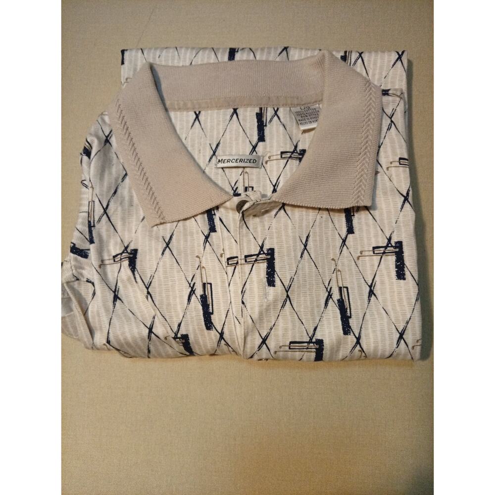 Vintage NEW Grand Slam Golf Shirt HTF Rare! XL Polo NWOT MERCERIZED